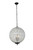 Elegant Lighting - 1205D18DB/RC - Three Light Pendant - Olivia - Dark Bronze