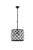 Elegant Lighting - 1206D14MB/RC - Four Light Pendant - Madison - Matte Black
