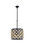 Elegant Lighting - 1206D14MB-GT/RC - Four Light Pendant - Madison - Matte Black