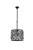 Elegant Lighting - 1206D14MB-SS/RC - Four Light Pendant - Madison - Matte Black