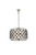 Elegant Lighting - 1206D20PN-SS/RC - Six Light Pendant - Madison - Polished nickel