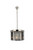Elegant Lighting - 1208D16PN-SS/RC - Three Light Pendant - Sydney - Polished nickel