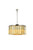 Elegant Lighting - 1208D31PN-GT/RC - Eight Light Chandelier - Sydney - Polished nickel