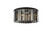 Elegant Lighting - 1208F31MB-SS/RC - Eight Light Flush Mount - Sydney - Matte Black