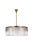 Elegant Lighting - 1208G43SG/RC - Ten Light Chandelier - Sydney - satin gold