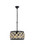 Elegant Lighting - 1214D16MB-GT/RC - Four Light Pendant - Madison - Matte Black