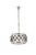 Elegant Lighting - 1214D16PN-SS/RC - Four Light Pendant - Madison - Polished Nickel