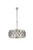 Elegant Lighting - 1214D20PN-SS/RC - Five Light Chandelier - Madison - Polished Nickel