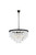 Elegant Lighting - 1231D32MB/RC - 17 Light Chandelier - Sydney - Matte Black