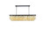 Elegant Lighting - 1232D60MB-GT/RC - 12 Light Chandelier - Sydney - Matte Black