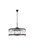 Elegant Lighting - 1233D35MB/RC - Ten Light Chandelier - Chelsea - Matte Black