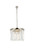 Elegant Lighting - 1238D20PN/RC - Six Light Pendant - Sydney - Polished nickel