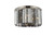 Elegant Lighting - 1238F26PN-SS/RC - Eight Light Flush Mount - Sydney - Polished nickel