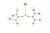 Elegant Lighting - 1712G61BR - Eight Light Chandelier - Cavoli - Brass