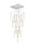 Elegant Lighting - 2066G36C - 25 Light Pendant - Weston - chrome