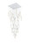 Elegant Lighting - 2088G42C - 36 Light Chandelier - Aurora - Chrome and Clear