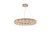 Elegant Lighting - 2114G41G/RC - 18 Light Chandelier - PARIS - Gold and Clear