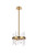 Elegant Lighting - 2200D12SG - Six Light Pendant - Serena - satin gold