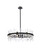 Elegant Lighting - 2200D32BK - 16 Light Chandelier - Serena - black