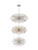 Elegant Lighting - 2500G50L3C - 90 Light Chandelier - Vera - Chrome