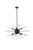 Elegant Lighting - 2502D36BK - Ten Light Pendant - Sienna - black