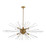 Elegant Lighting - 2502D46SG - Ten Light Pendant - Sienna - gold