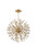 Elegant Lighting - 2550D32SG - 18 Light Pendant - Vera - gold