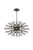 Elegant Lighting - 2550D36BK - 24 Light Pendant - Vera - black