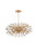 Elegant Lighting - 2550D48SG - 38 Light Pendant - Vera - gold