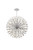 Elegant Lighting - 2550D50C - 34 Light Pendant - Vera - chrome