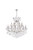Elegant Lighting - 2800D36C/RC - 24 Light Chandelier - Maria Theresa - Chrome