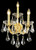 Elegant Lighting - 2801W3G/RC - Three Light Wall Sconce - Maria Theresa - Gold