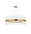 Elegant Lighting - 3000D36SG - 20 Light Pendant - Dallas - satin gold