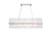 Elegant Lighting - 3000G42C - 24 Light Pendant - Dallas - chrome