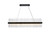 Elegant Lighting - 3000G48BK - 28 Light Chandelier - Dallas - black
