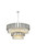 Elegant Lighting - 3400G40C - 16 Light Chandelier - Willow - Chrome and Clear