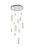 Elegant Lighting - 3500D24C - LED Pendant - Polaris - Chrome