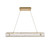 Elegant Lighting - 3502D31G - LED Linear Pendant - Monroe - Gold