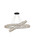 Elegant Lighting - 3503D48BK - LED Pendant - Monroe - Black
