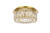 Elegant Lighting - 3503F12G - LED Flush Mount - Monroe - Gold