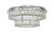 Elegant Lighting - 3503F26L2C - LED Flush Mount - Monroe - Chrome
