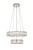 Elegant Lighting - 3503G18C - LED Chandelier - Monroe - Chrome