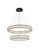 Elegant Lighting - 3503G32BK - LED Chandelier - Monroe - Black