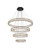 Elegant Lighting - 3503G41BK - LED Chandelier - Monroe - Black