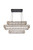 Elegant Lighting - 3504G42L3BK - LED Pendant - Monroe - Black