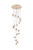 Elegant Lighting - 3505D20G - LED Pendant - Eren - Gold