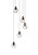 Eren LED Pendant (3505G12BK)