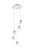 Elegant Lighting - 3505G12C - LED Pendant - Eren - Chrome