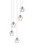 Eren LED Pendant (3505G12C)