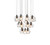 Eren LED Pendant (3505G15BK)
